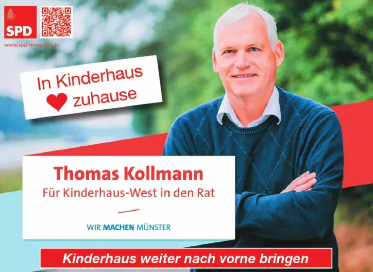 Foto von Wahlplaket von Thomas Kollmann